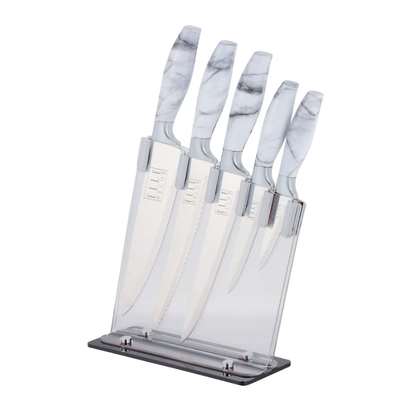 ELLE DECOR KNIFE BLOCK SET