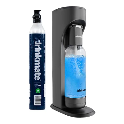 Drinkmate OmniFizz Sparkling Water and Soda Maker - Black - 410-02-14Z
