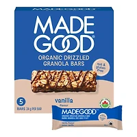 Made Good Chocolate Drizzled Granola Bar - Vanilla - 120g/5pk