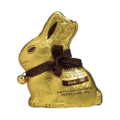 LINDT BUNNY DARK 100G in Gold