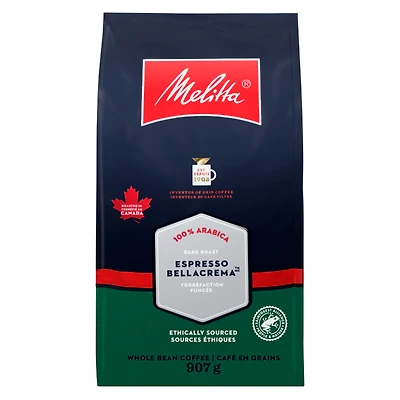 Melitta Whole Beans Rainforest Alliance Espresso - 907g
