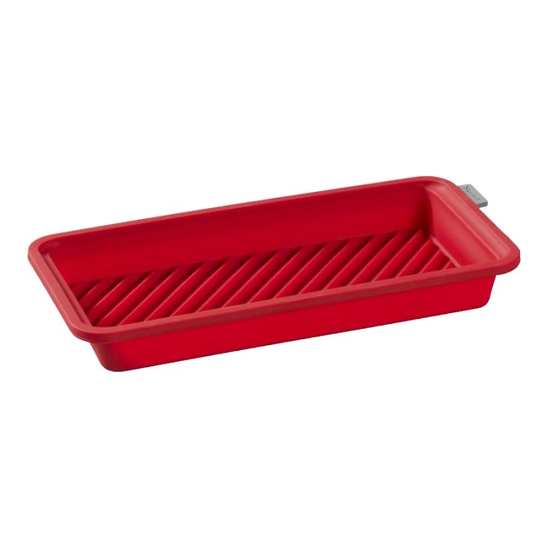 STAFRIT SILICONE COOKING PAN in Red