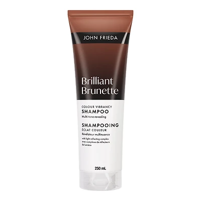 John Frieda Brilliant Brunette Colour Vibrancy Shampoo - 250ml