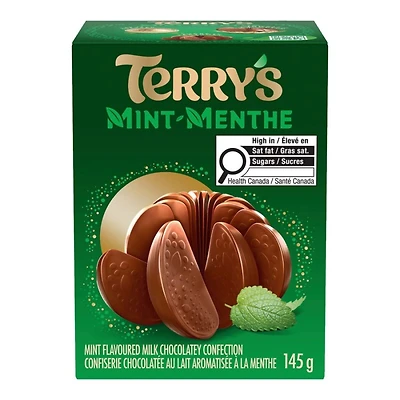 Terry's Chocolate Mint Milk Chocolate - 145g