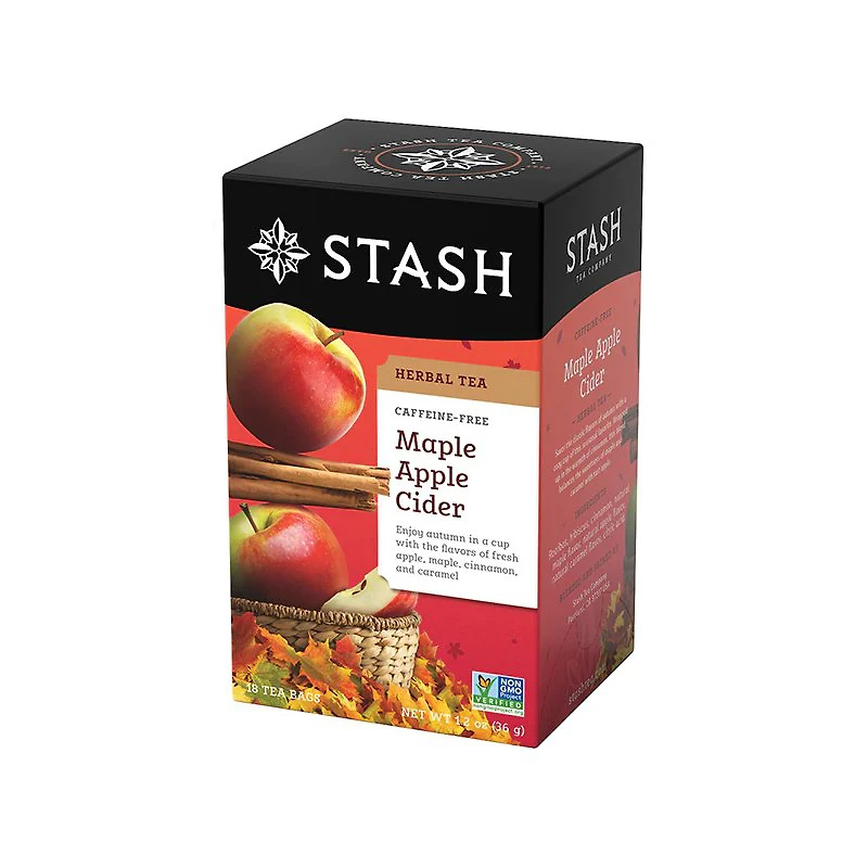 Stash Caffeine-Free Herbal Tea - Maple Apple Cider - 18s