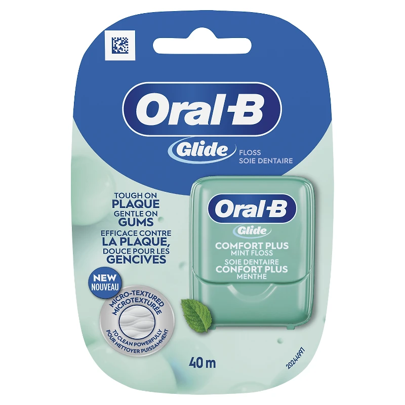 Oral-B Glide Comfort Floss - Mint - 40m
