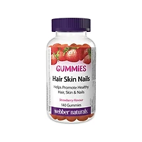 WEBBER HAIR SKIN NAILS 140'SGUMMIE