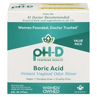 PH-D BORIC ACID ODOUR RINSE 2X88.5ML