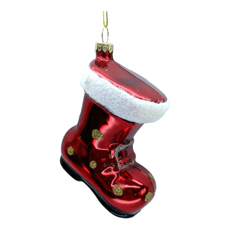 C/F ORNAMENT BOOT in Red