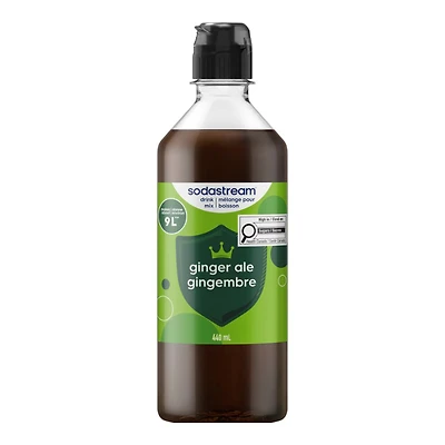 SodaStream Classics Caffeine Free Ginger Ale - 440ml