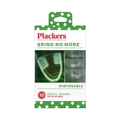 Plackers Grind No More Dental Night Protector - 10s