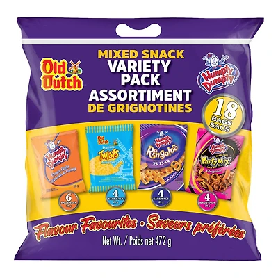 Old Dutch Mixed Snack Variety Pack - 18x472g - 472g/18s