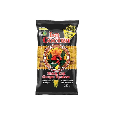 La Cocina Thick Cut Taco Shack Tortilla Chips - 360g
