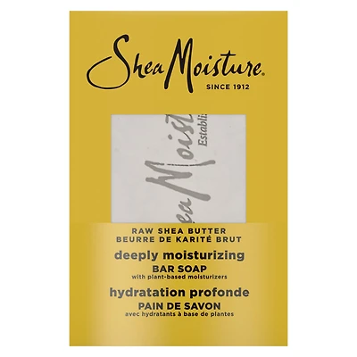 SheaMoisture Raw Shea Butter Bar Soap - 227g