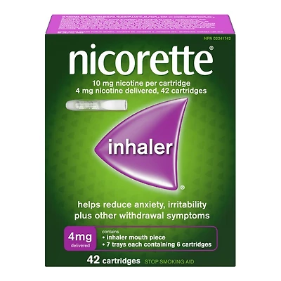 Nicorette Inhaler - 4mg - 42s