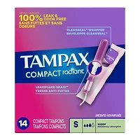 TAMPAX POCKET RADIANT SUPER