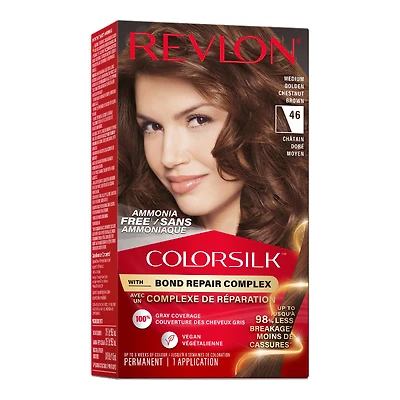 REVLON COLORSILK BOND REPAIR CHESTBUT BR in Gold