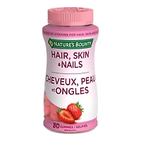 Nature's Bounty Hair, Skin & Nails Multivitamin Gummies - 80's