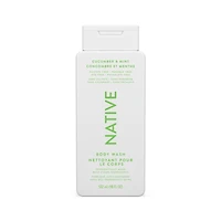 Native Body Wash Cucumber and Mint - 532ml
