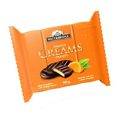 Waterbridge Dark Chocolate Creams - Orange - 90g