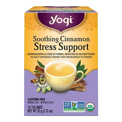 Yogi Tea - Soothing Cinnamon Stress Support - 16s