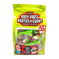Gummy Body Parts Candy - 450g/55s