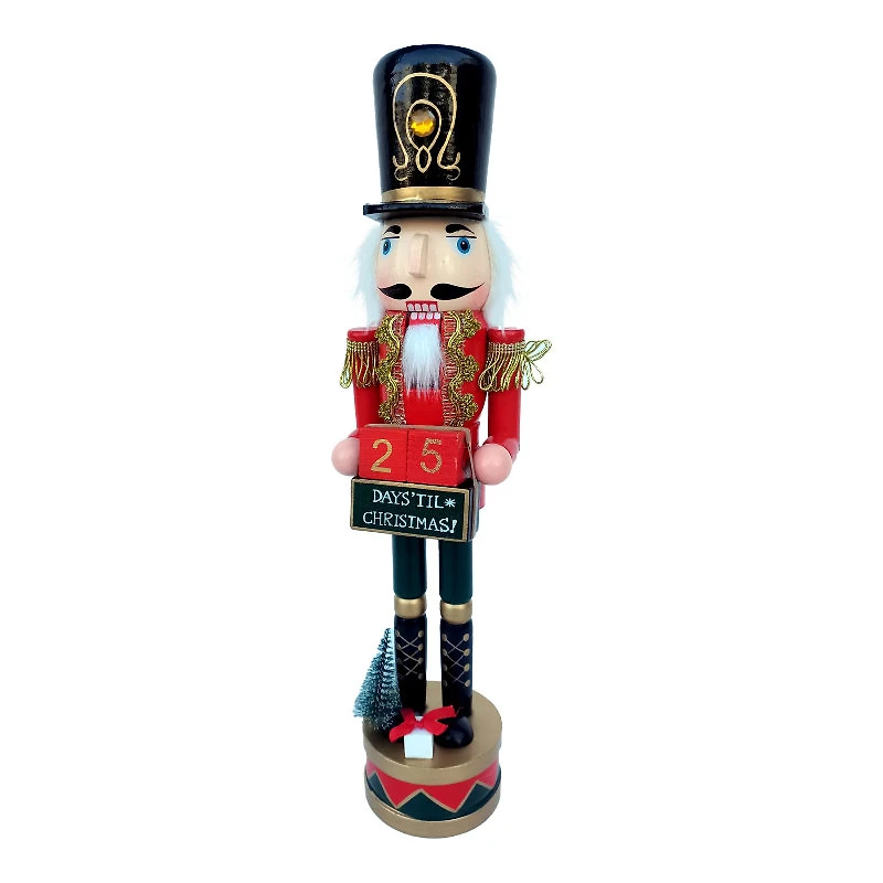 NUTCRACKER WOODEN 15IN