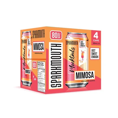 SPARKMOUTH MIMOSA MOCKTAIL 4X355ML