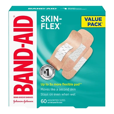 BAND-AID Skin-Flex Bandages - 60's