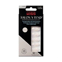 KISS SALON X-TEND GEL SYSTEM RED FLAG in White