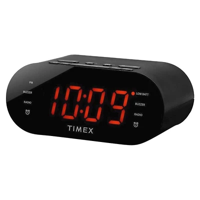 Timex Clock Radio - Black - T232B