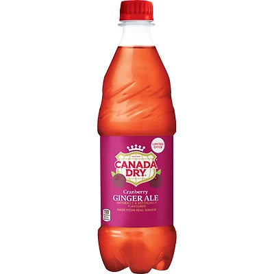 Canada Dry Cranberry Ginger Ale - 500ml
