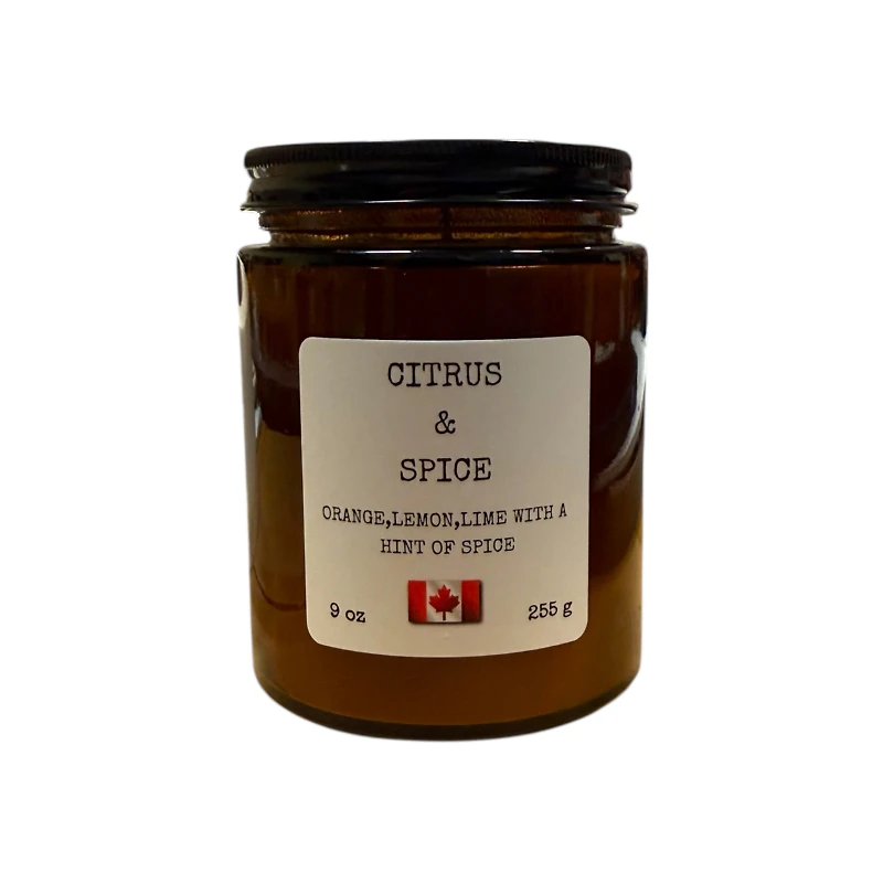 C&C SOY CANDLE CITRUS/SPICE 9OZ