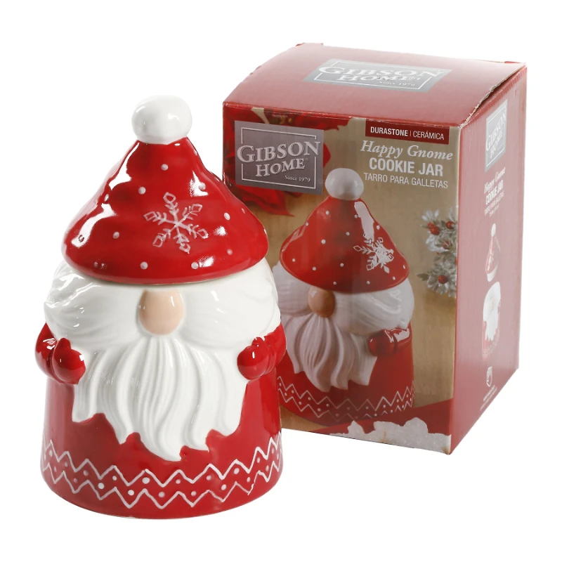 GIBSON HOME GNOME COOKIE JAR