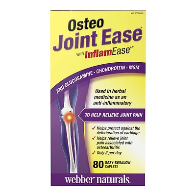 Webber Naturals Osteo Joint Ease Caplets - 80s