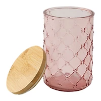 MEDICI GLASS BOWKNOT JAR in Pink