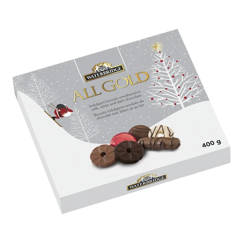 WATERBRIDGE ALL BISCUIT 400G in Gold