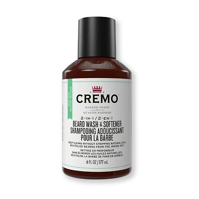 Cremo Astonishingly Superior 2-In-1 Beard Wash & Softener - 177ml