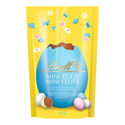 LINDT CANDY COATED EGGS Size 125g