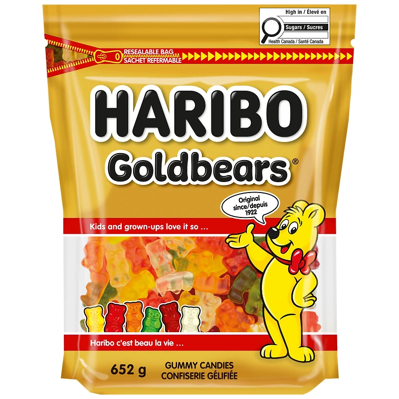 Haribo Goldbears Gummy Candies - 652g