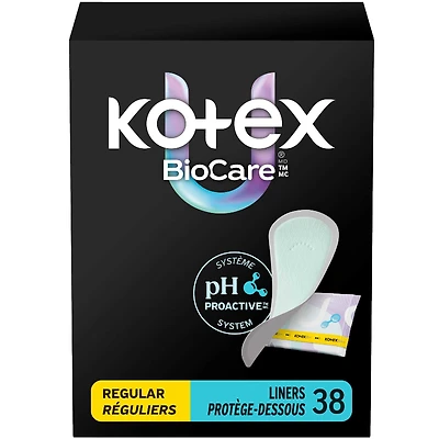 Kotex Biocare Liner Size 38's