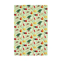 MU KITCHEN FESTIVE CATS TWL