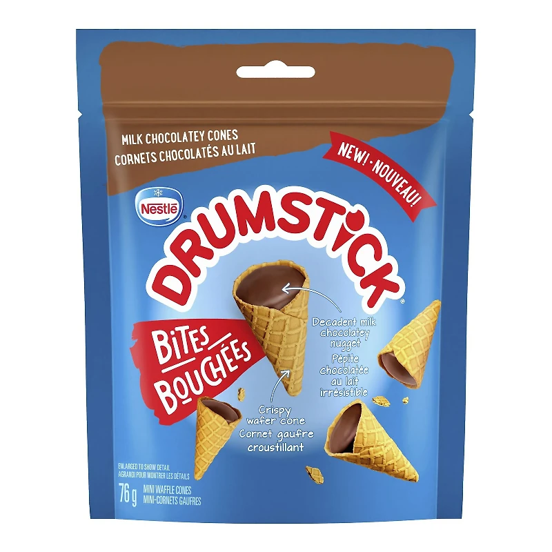 NESTLE DRUMSTICK BITES MILK 76G