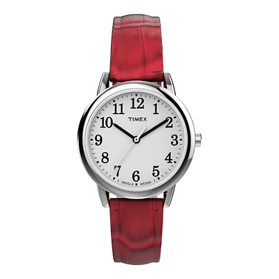 Timex Easy Reader Watch - Red/Silver - TW2P68700GP