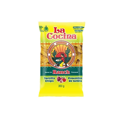La Cocina Dijon Ranch Tortilla Chips - 300g