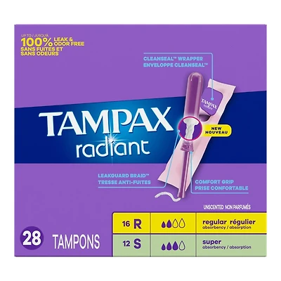 TAMPAX RADIANT DUO R/S