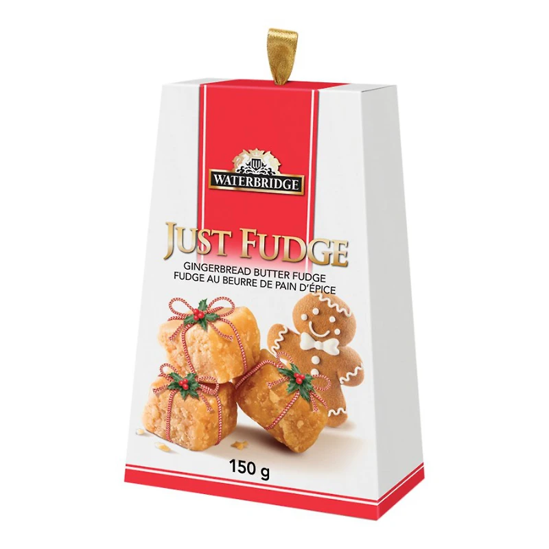 Waterbridge Just Fudge - Gingerbread Butter Fudge - 150g
