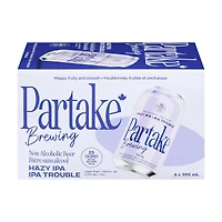 PARTAKE BEER HAZY IPA 6X355ML