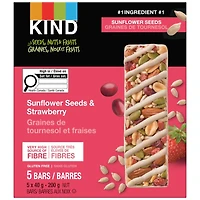 KIND SNF SUNFLR SEED STRAW 5PK 40G