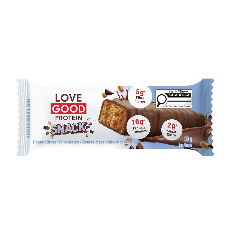 Love Good Fats Snack Bar - Peanut Butter Chocolatey - 39g